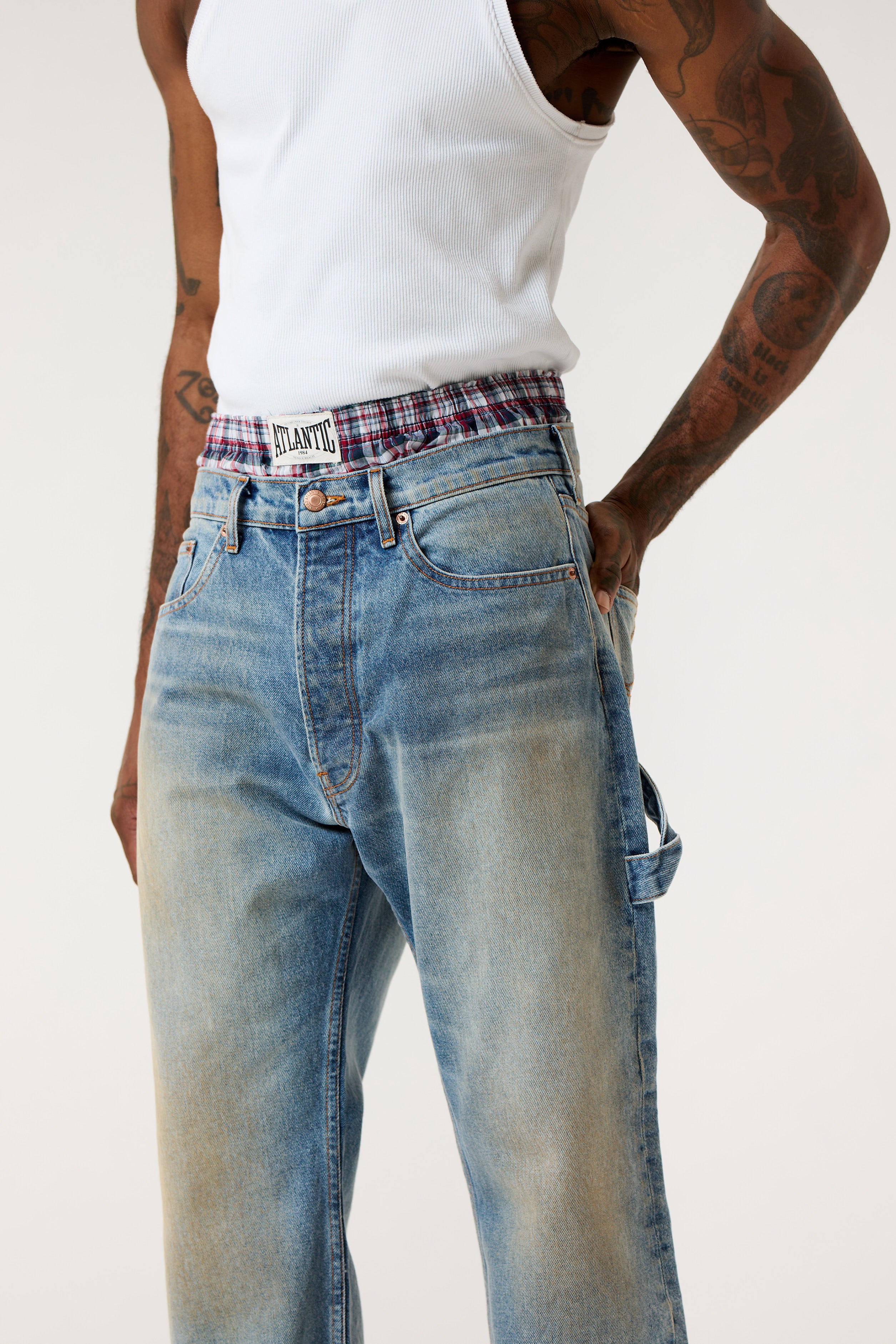 Work Denim Worn In