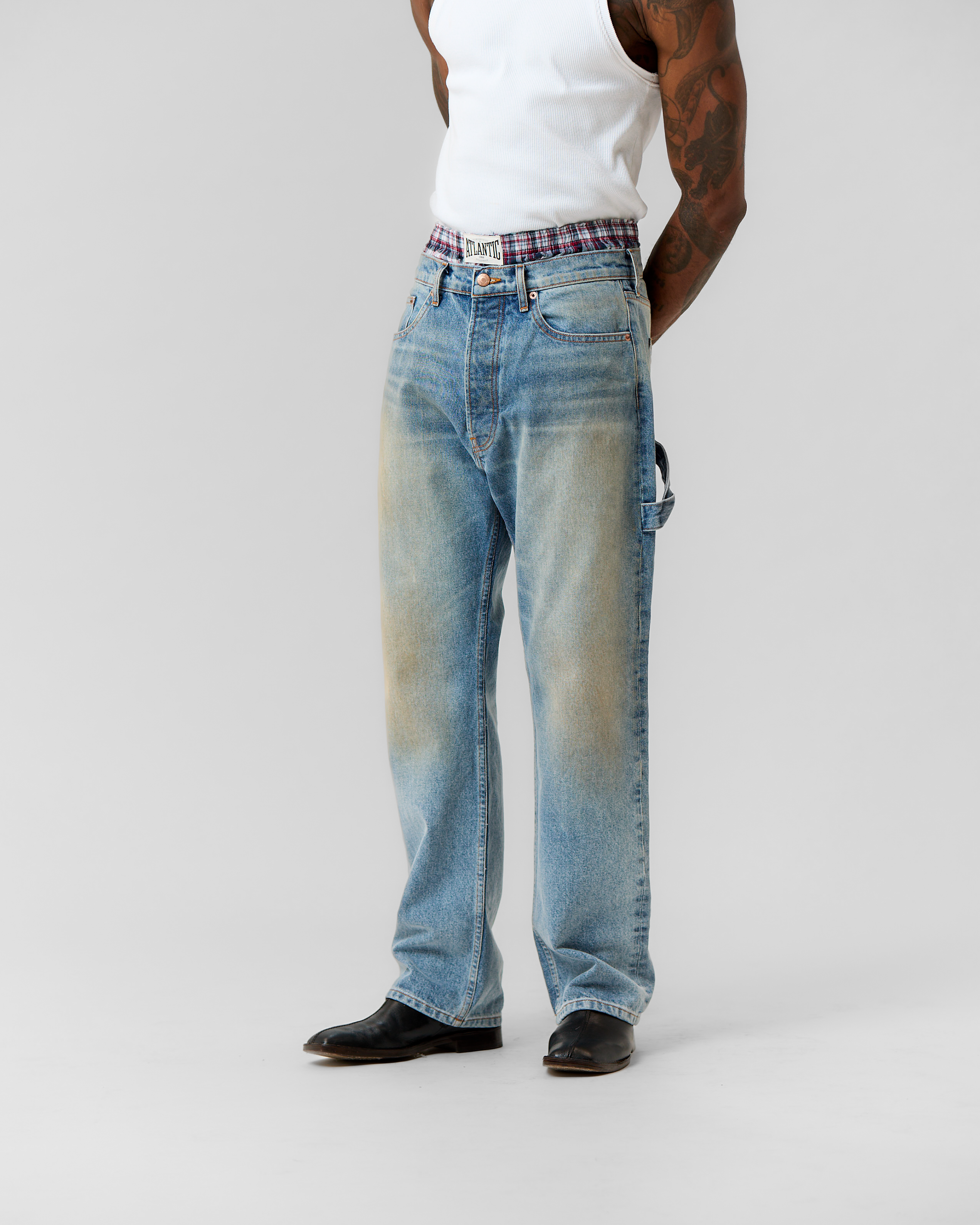 Work Denim Worn In