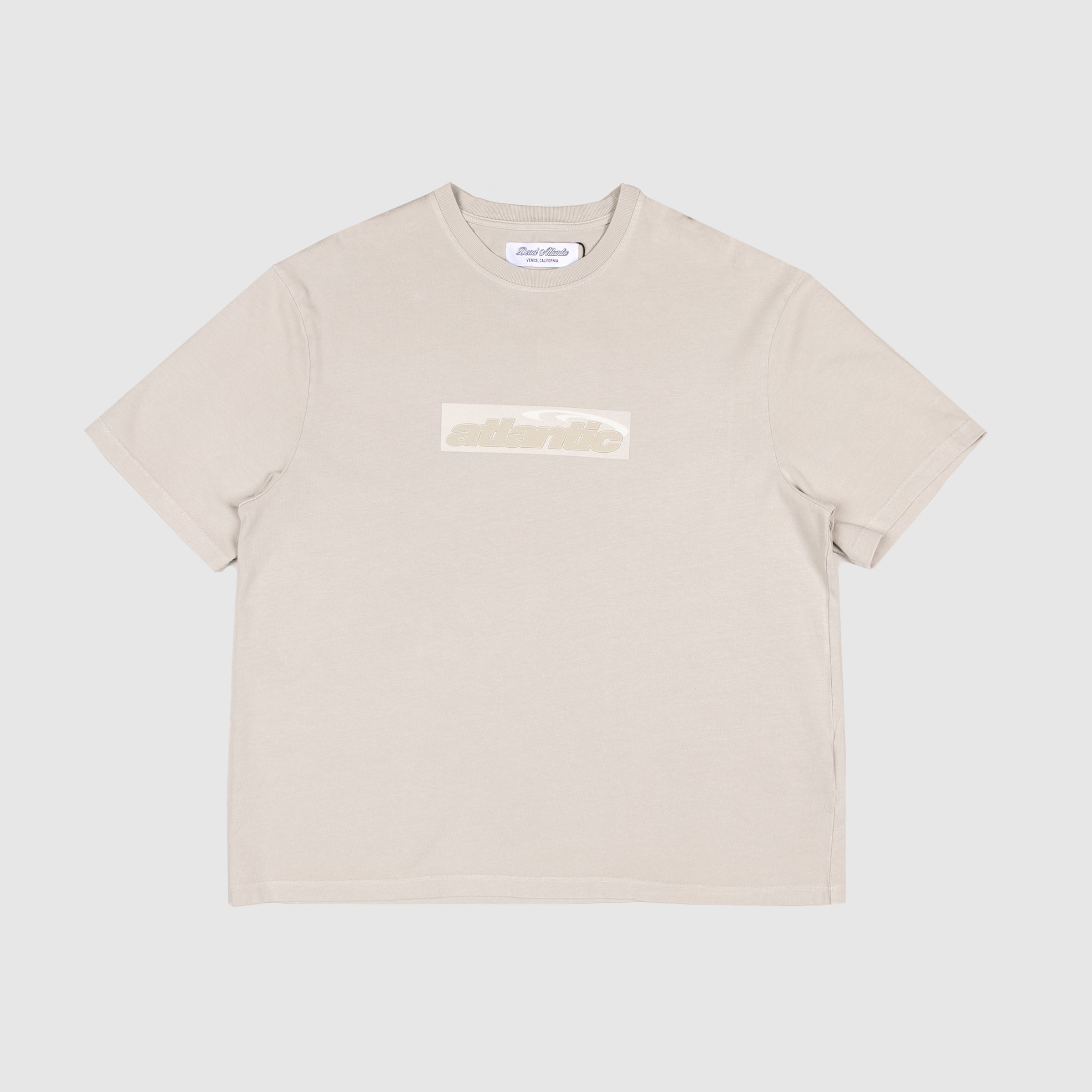 Box Logo Tee - Tan