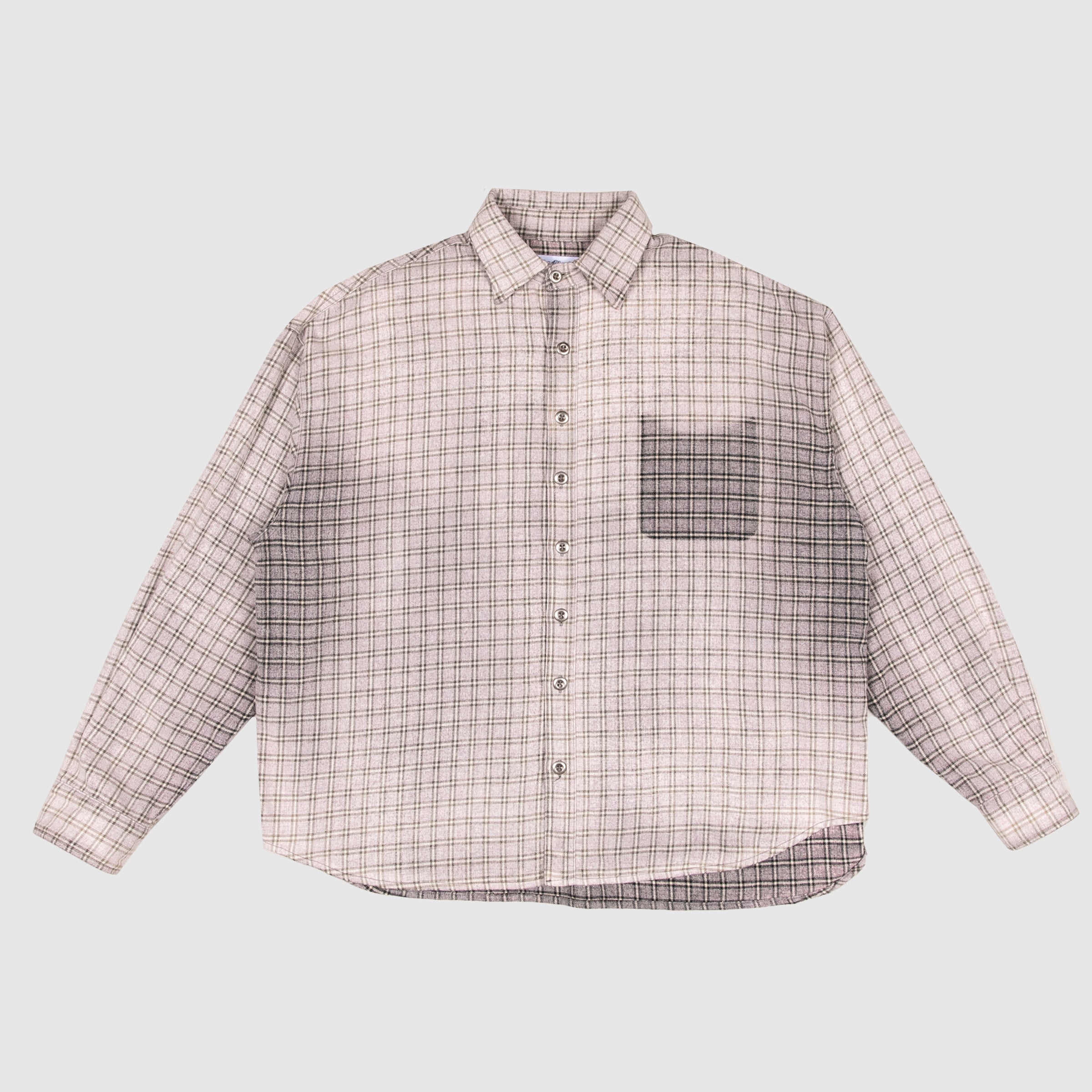 Faded Flannel - Black/Grey