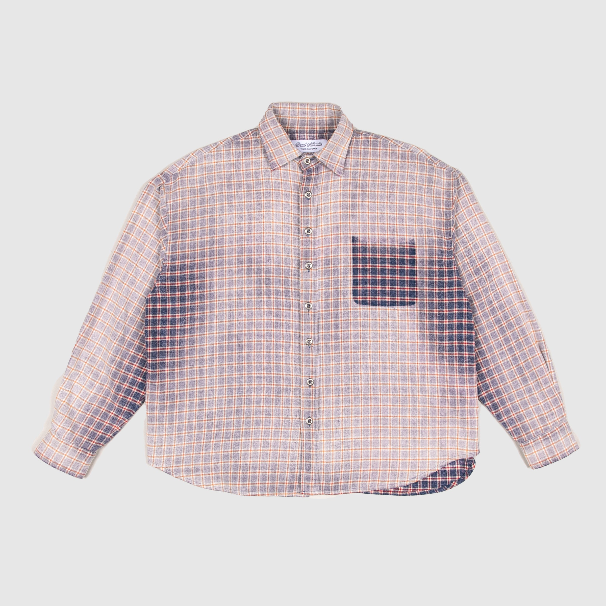 Faded Flannel - Blue/Red