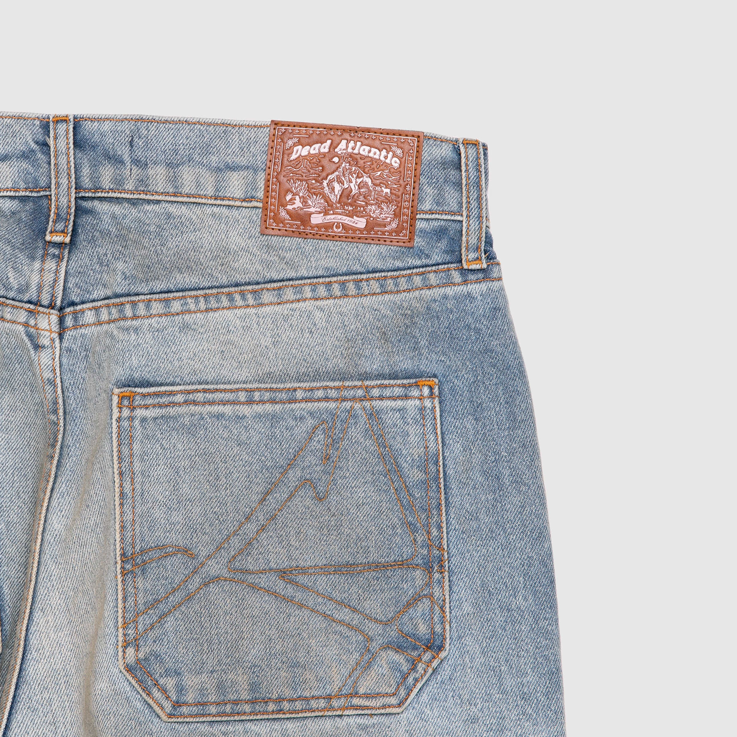 Work Denim Worn In