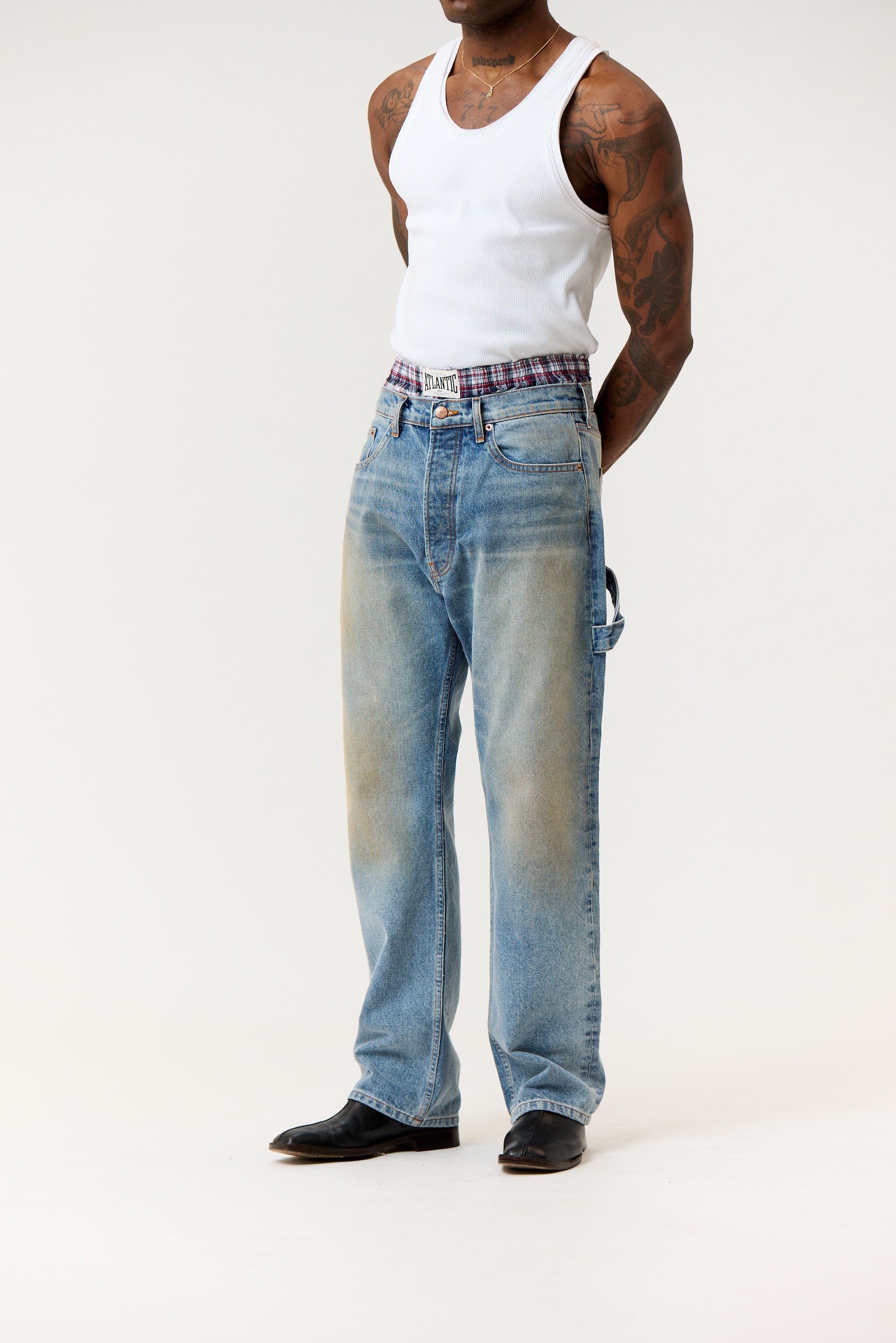 Work Denim Worn In