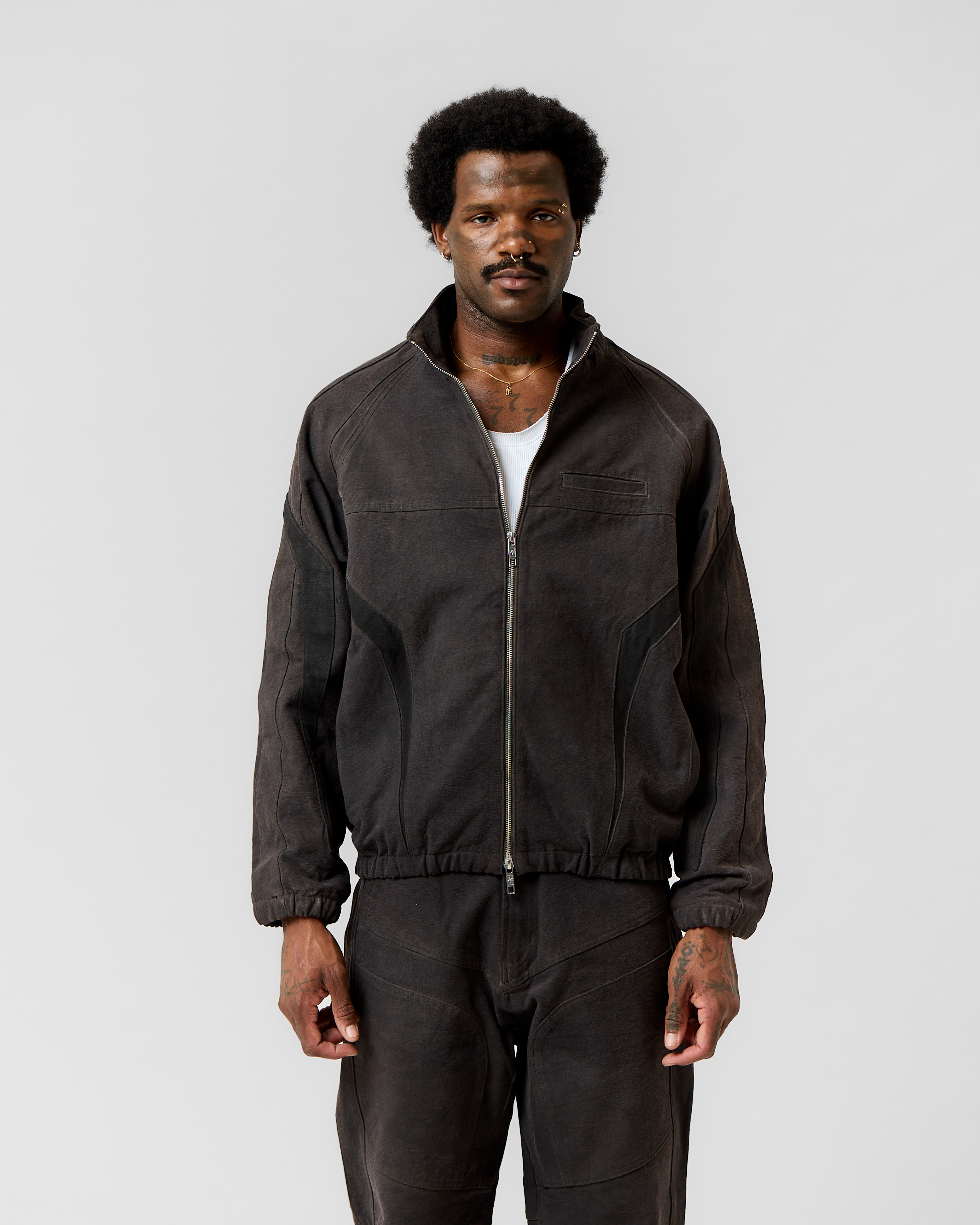 Moto Set Jacket Black