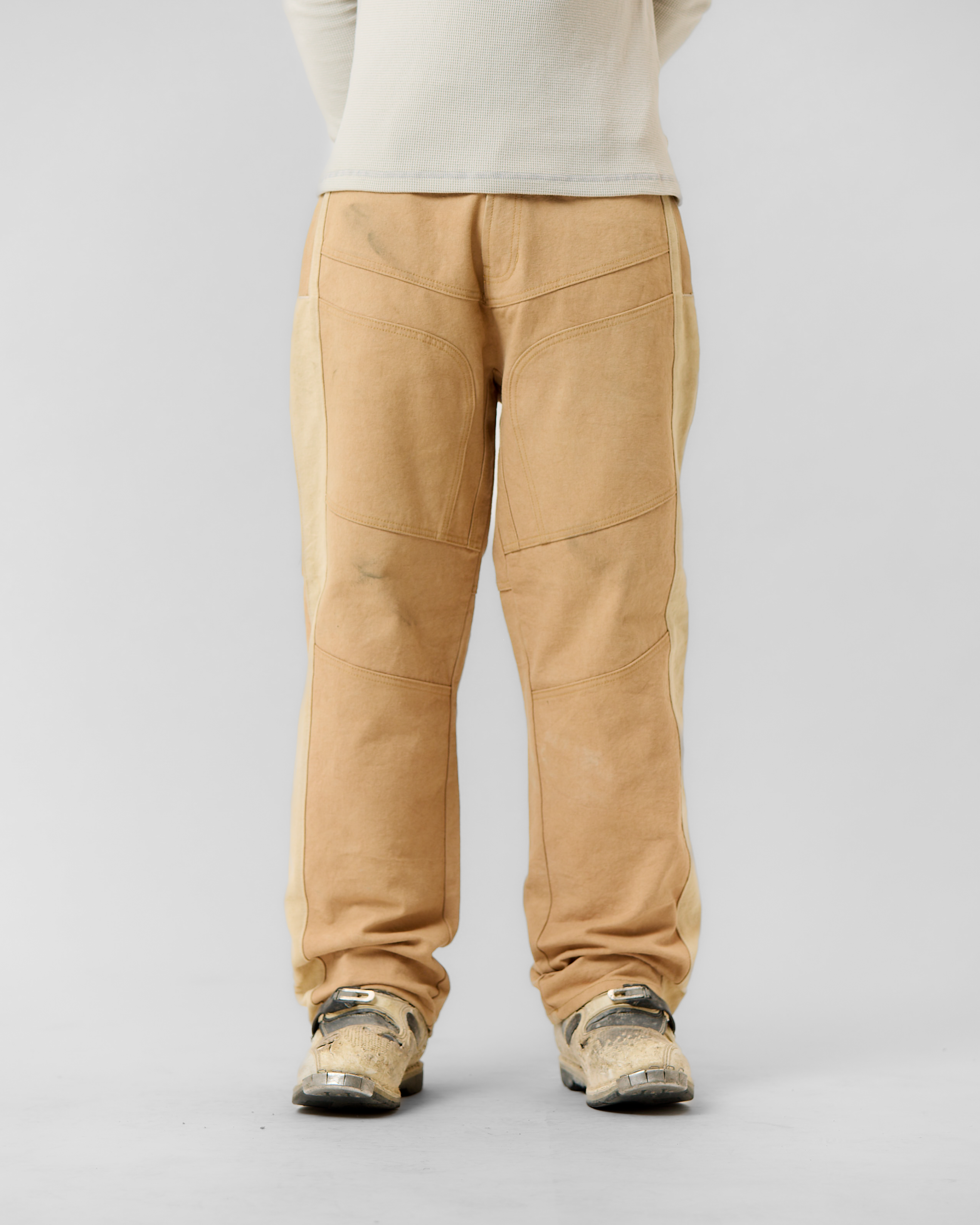 Moto Set Pants Beige