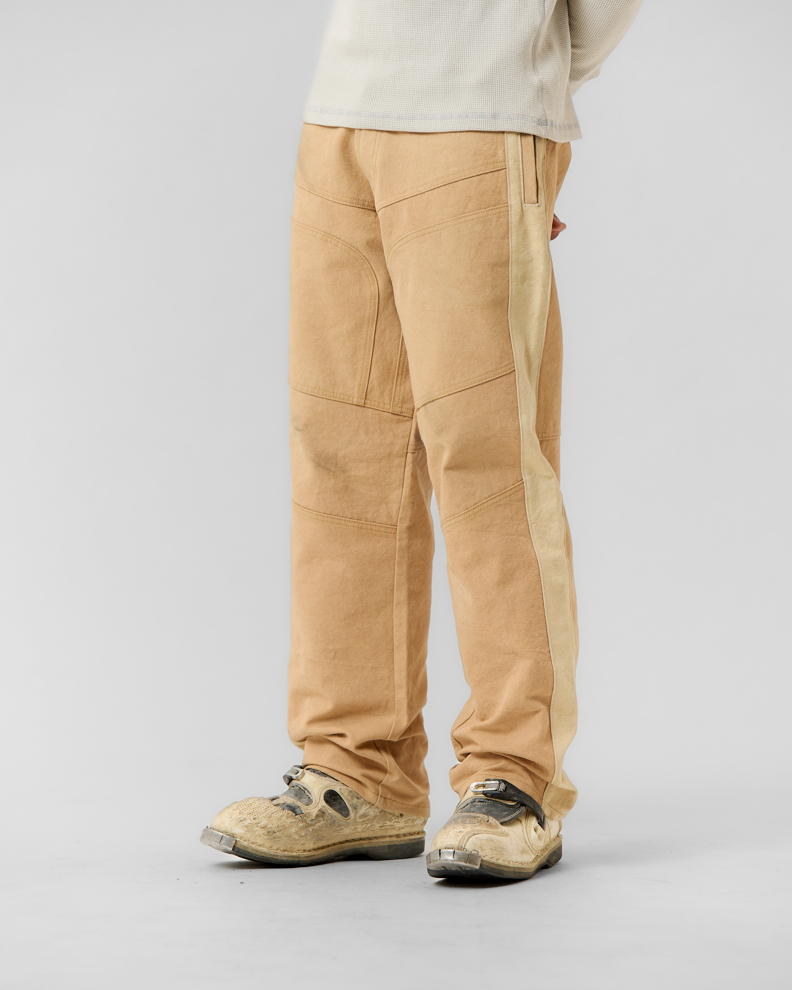Moto Set Pants Beige