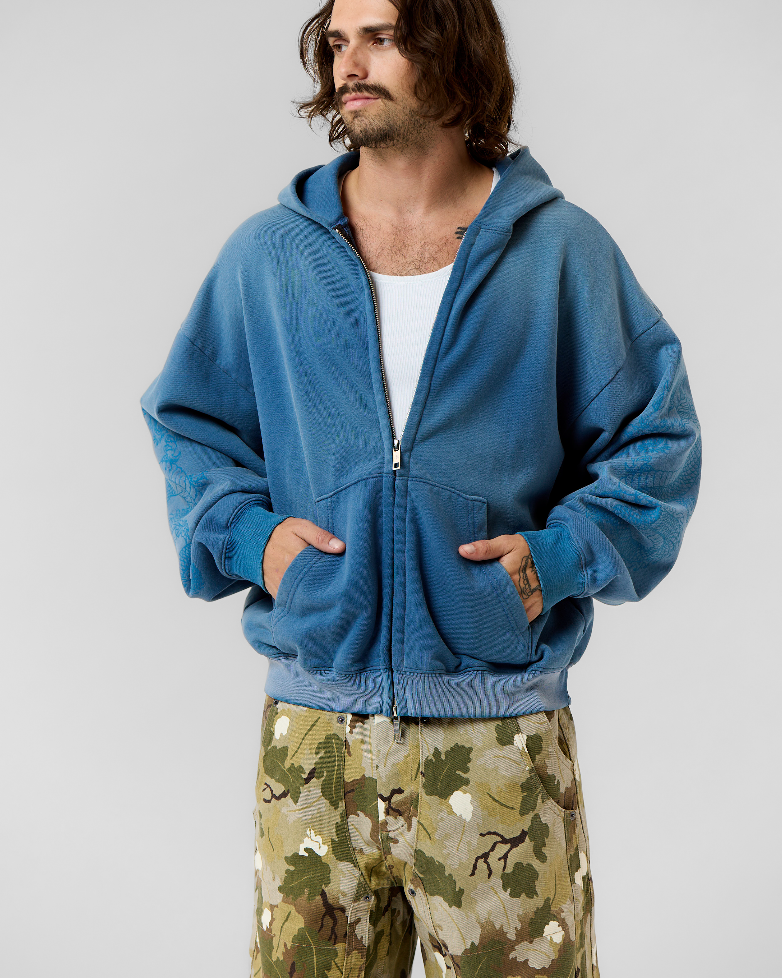 Surf Hoodie - Blue